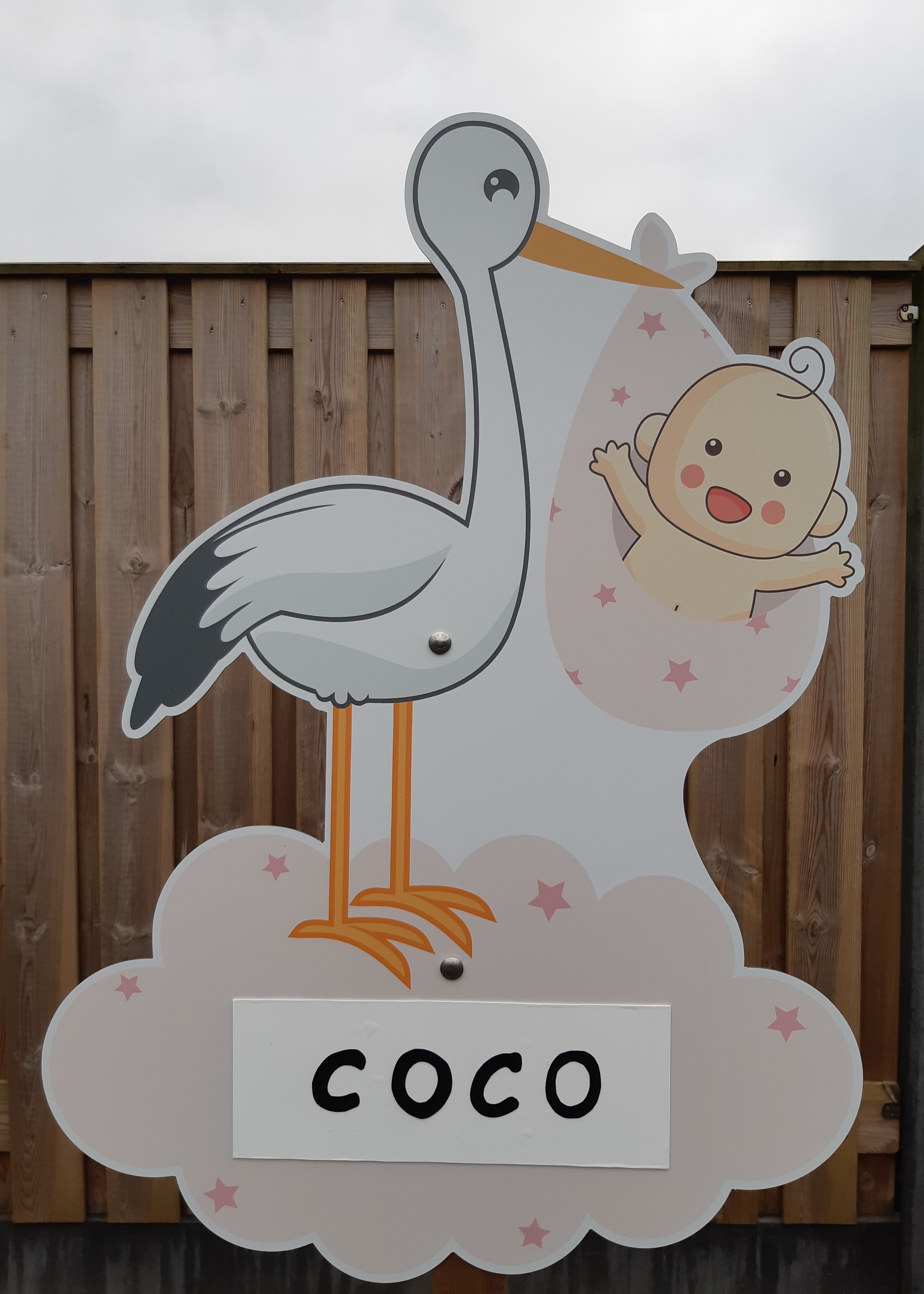 Geboorteborden verhuur