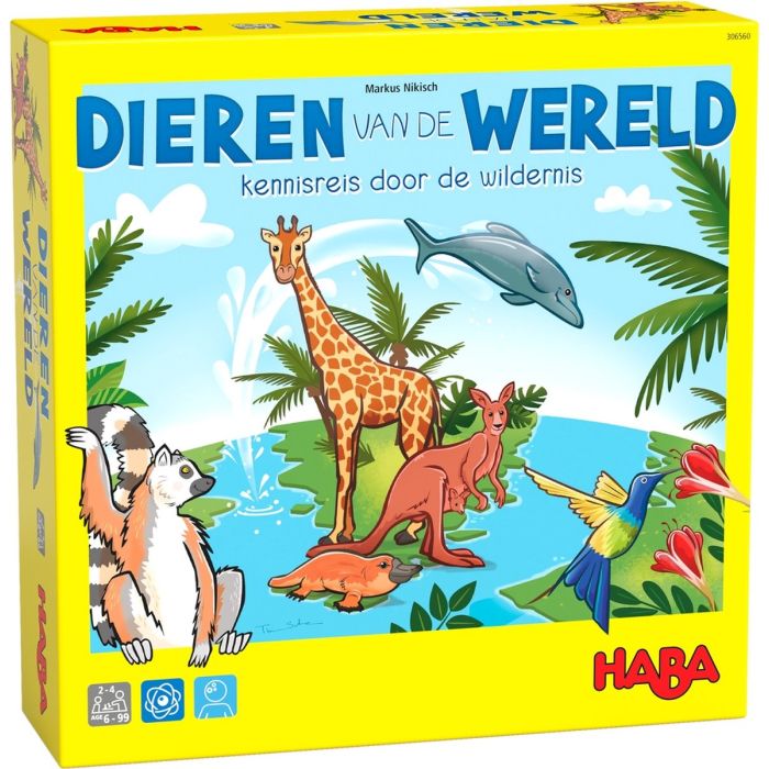 Haba spel: Dieren van de Wereld 6+ Haba spel: Dieren van de Wereld 6+