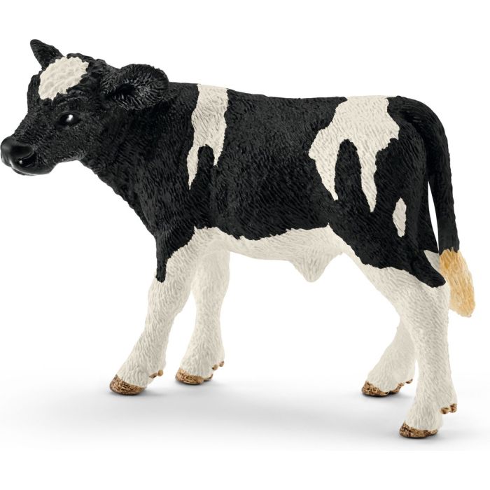 Schleich Kalf zwartbont 7.5cm