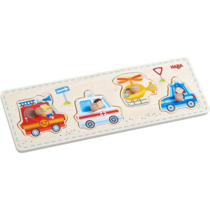 Haba puzzel hulpvoertuigen Haba puzzel hulpvoertuigen