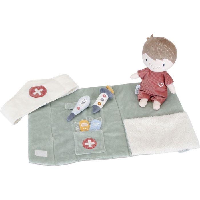 €29.89 Little Dutch speelset met pop Dokter