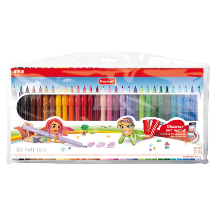 €5,99 Bruynzeel viltstiften 30 stuks felt tips viltstift €5,99 Bruynzeel viltstiften 30 stuks felt tips viltstift