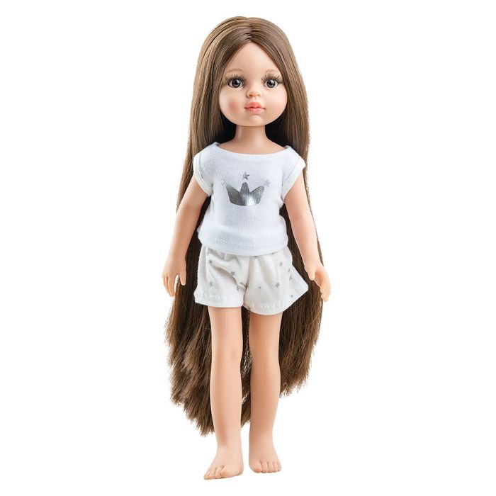  Paola Reina pop Amigas Carol lang haar 32cm