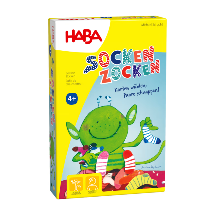 Haba kaartspel: Sokken zoeken 4+ Haba kaartspel: Sokken zoeken 4+
