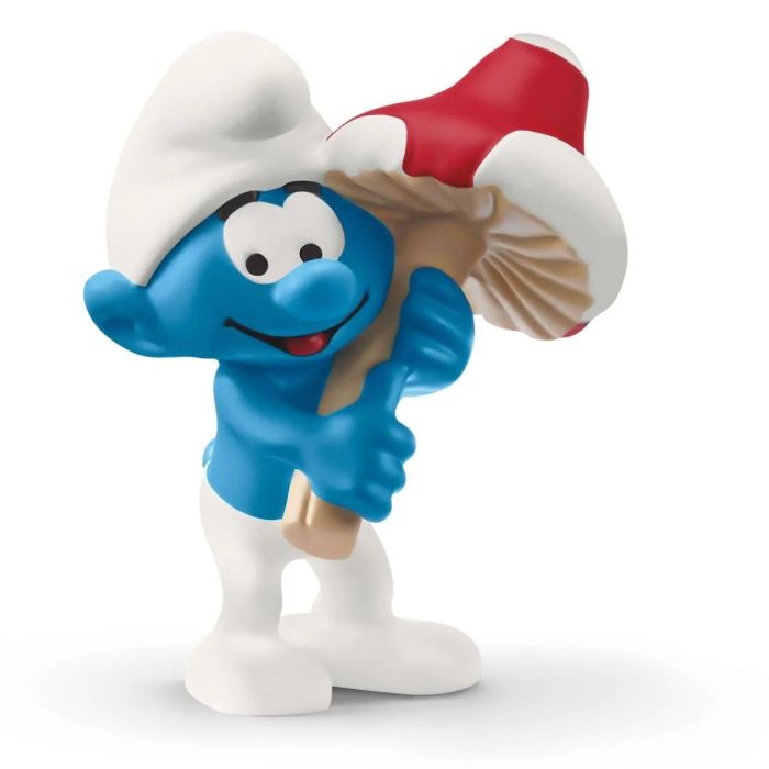 Schleich Smurf met gelukspaddenstoel Schleich Smurf met gelukspaddenstoel