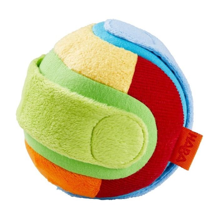 Haba stoffen ontdekkers baby bal kleurenmix Haba stoffen ontdekkers baby bal kleurenmix