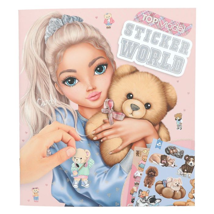 TOPModel Stickerworld Teddy herbruikbaar Stickerboek TOPModel Stickerworld Teddy herbruikbaar Stickerboek