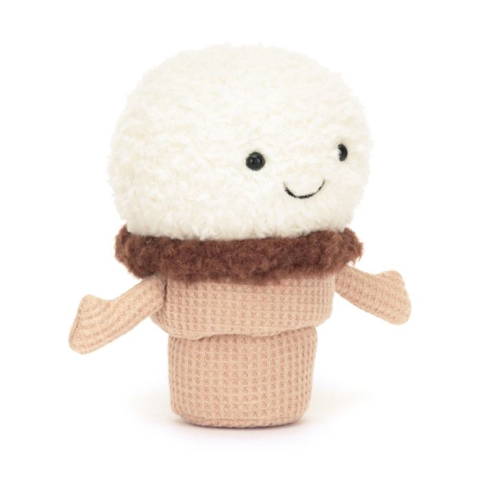 Jellycat knuffel Ijsje 14cm (Amuseable Ice Cream Cone)