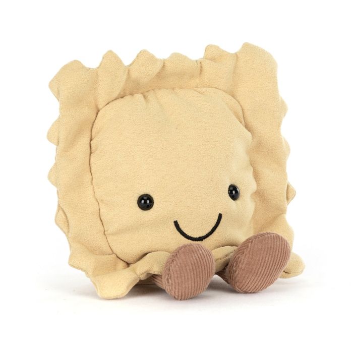 Jellycat knuffel Ravioli 13cm(Amuseables Ravioli) Jellycat knuffel Ravioli 13cm(Amuseables Ravioli)