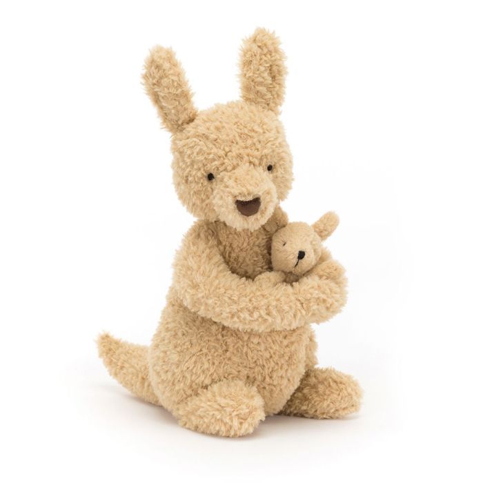 Jellycat knuffel Kangaroe met baby 26cm (Huddles Kangaroo) Jellycat knuffel Kangaroe met baby 26cm (Huddles Kangaroo)