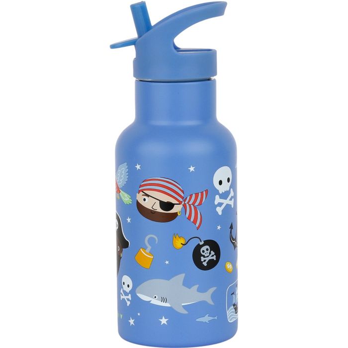 A Little Lovely Company 350ml RVS Drinkfles Piraten