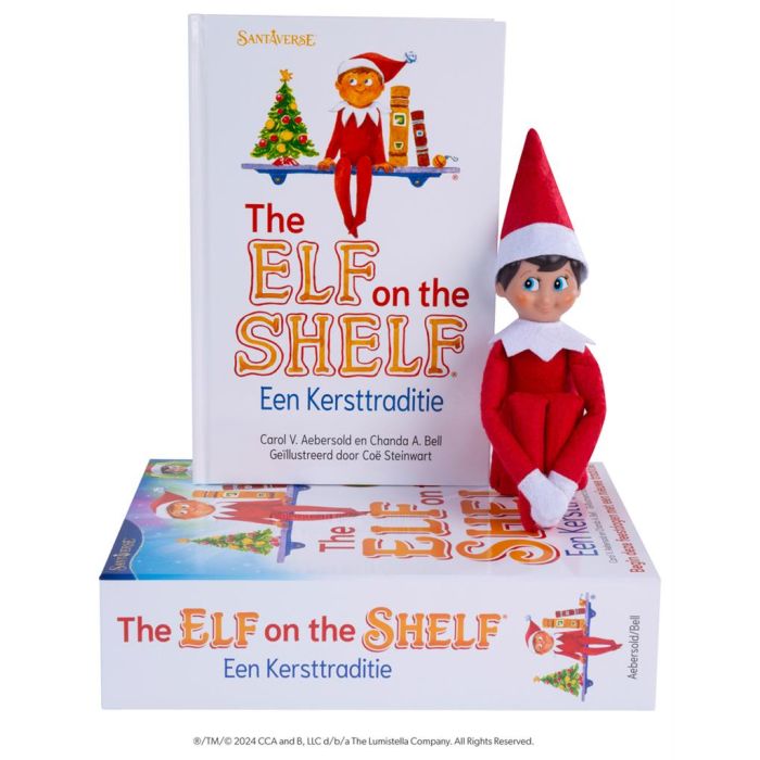 The Elf on the Shelf - Boek (NL) met Scout Elf Jongen