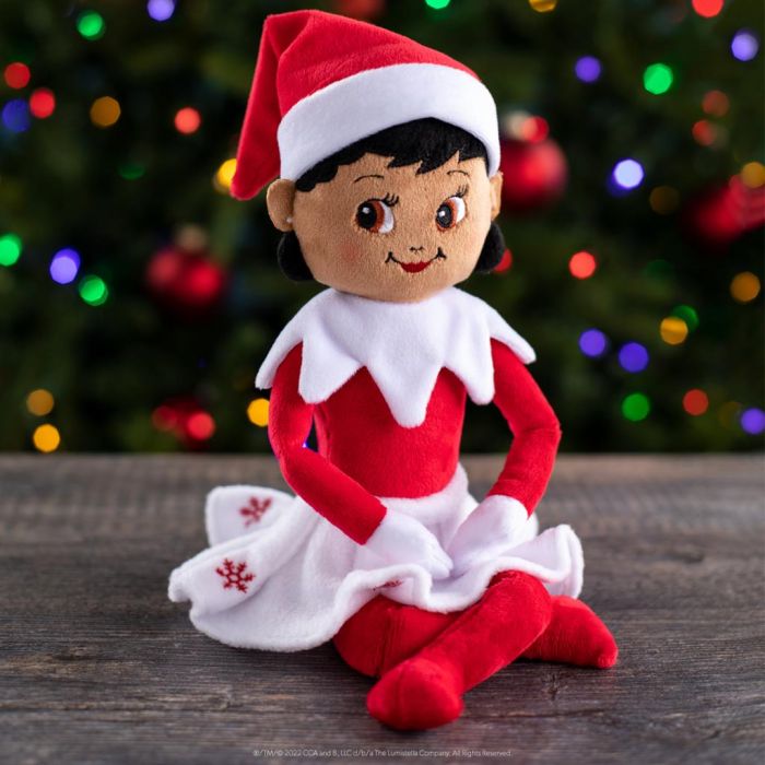 The Elf On The Shelf Knuffel Huggable Donker Meisje 80cm