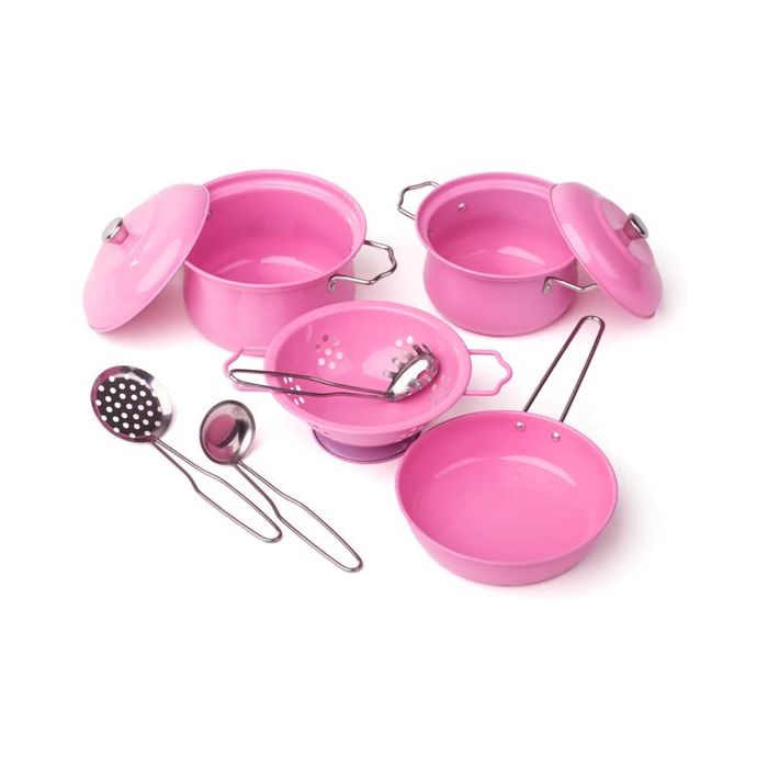 Tidlo Roze Pannenset 9-delig Tidlo Roze Pannenset 9-delig