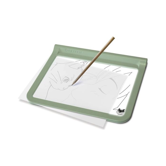 Kidywolf-KIDYDRAW-PRO mobiele en lichtgevende 2-zijdige tablet/tekenbord Kidywolf-KIDYDRAW-PRO mobiele en lichtgevende 2-zijdige tablet/tekenbord