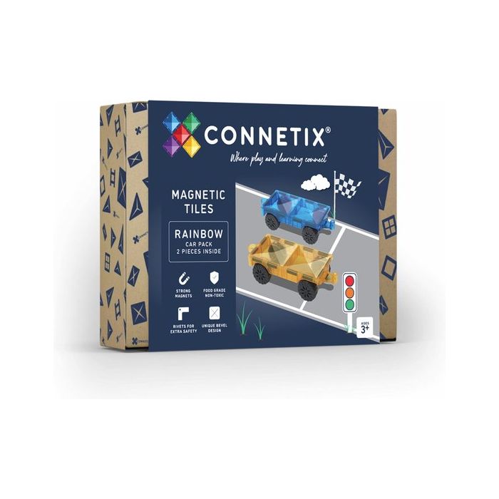 Connetix Uitbreidingsset Cars - 2st