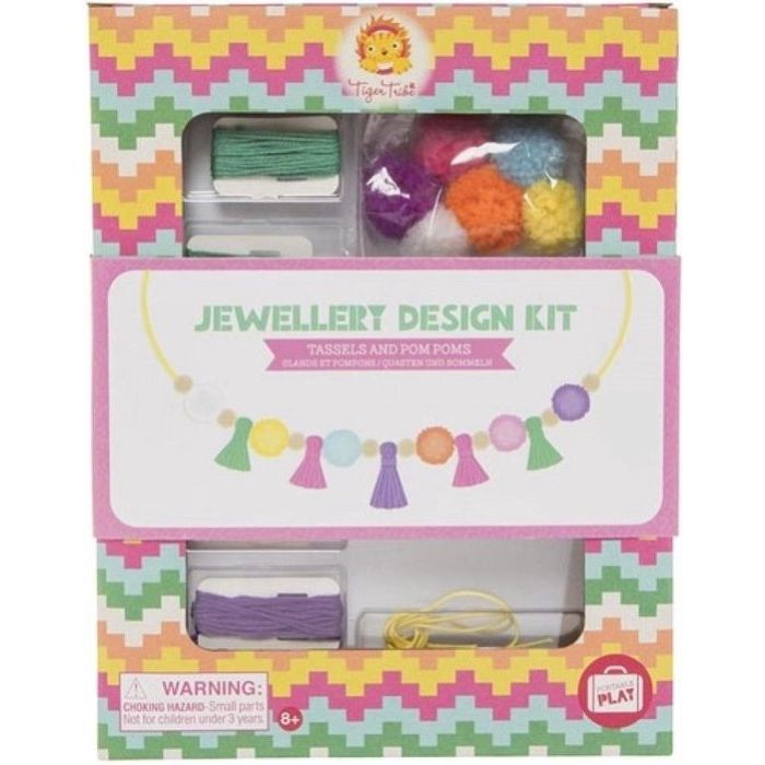 €5.95 Tiger Tribe Franjes en popmpons maken (Jewellery Kits/Tassels and Pom Pom) €5.95 Tiger Tribe Franjes en popmpons maken (Jewellery Kits/Tassels and Pom Pom)