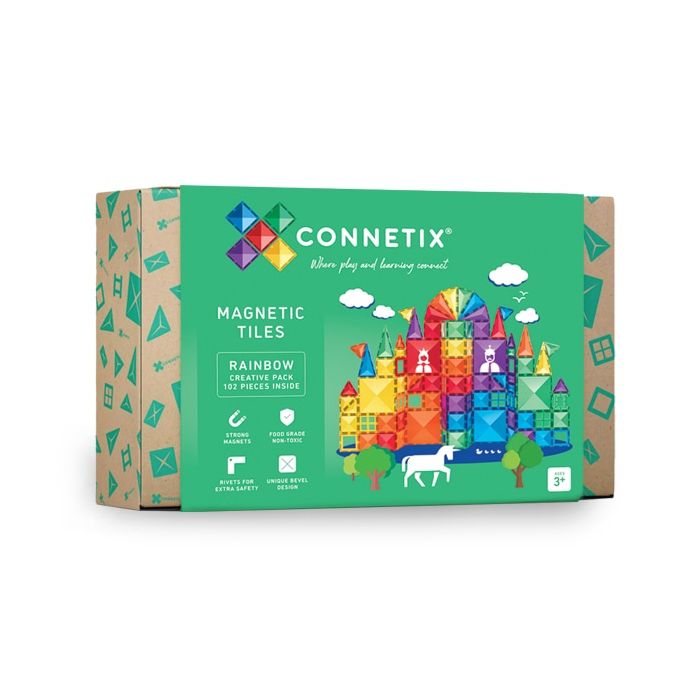 Connetix Creative Pack 102 delig Magnetisch open-ended speelgoed tegels Connetix Creative Pack 102 delig Magnetisch open-ended speelgoed tegels