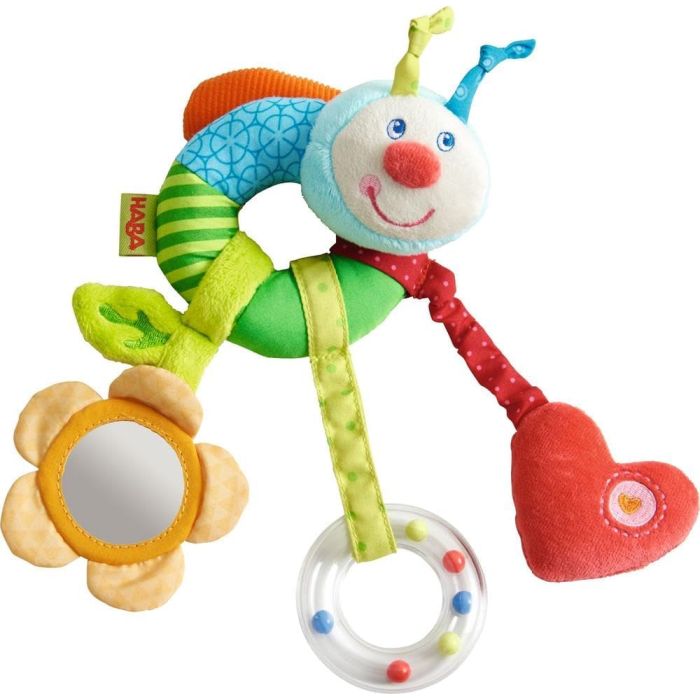 Haba grijpfiguur regenboogworm 