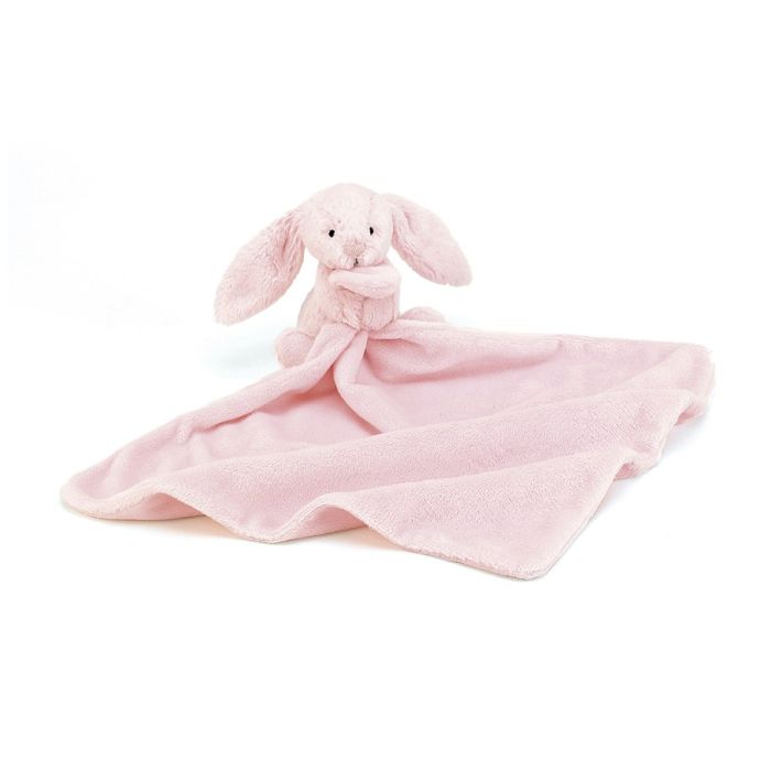  Jellycat knuffeldoek konijn roze 33cm (Bashful Pink Bunny Soother)