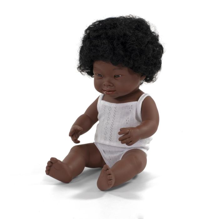 €29.99 Miniland pop Afrikaans meisje Down 38cm €29.99 Miniland pop Afrikaans meisje Down 38cm