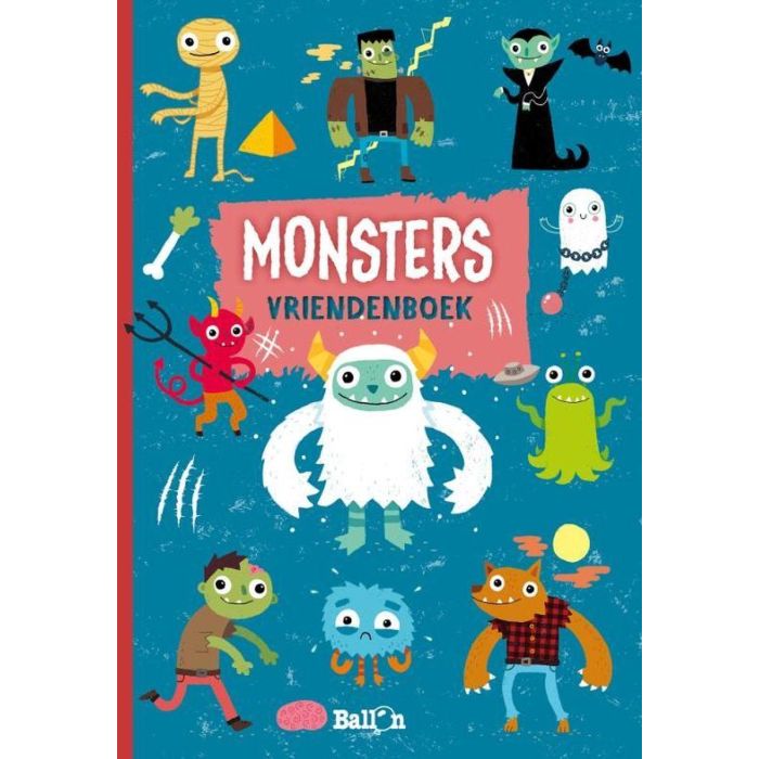€7,99 Ballon vriendenboek Monsters €7,99 Ballon vriendenboek Monsters