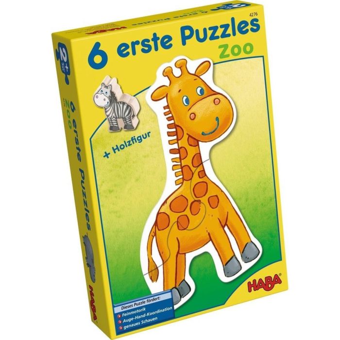 Haba 6-in-1 puzzel Dierentuin Haba 6-in-1 puzzel Dierentuin