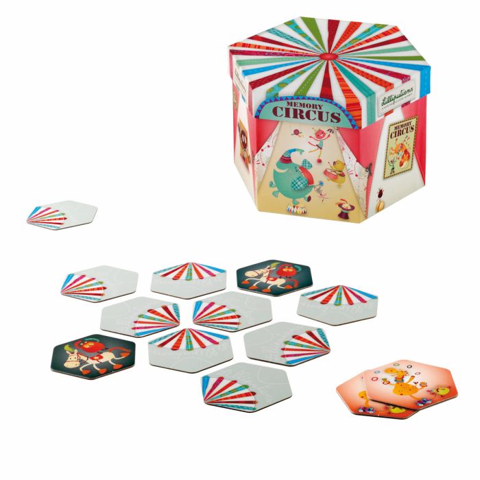 €8,89 Lilliputiens Memory Circus memo spel spelletje