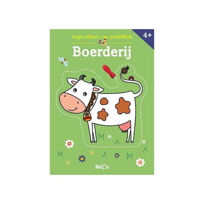 €6,20 Ballon Mijn kleur en prikblok Boerderij 4+ kleurboek kleurblok prik €6,20 Ballon Mijn kleur en prikblok Boerderij 4+ kleurboek kleurblok prik