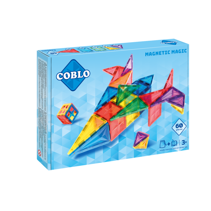 Coblo Classic 60 stuks magnetische tegels Coblo Classic 60 stuks magnetische tegels
