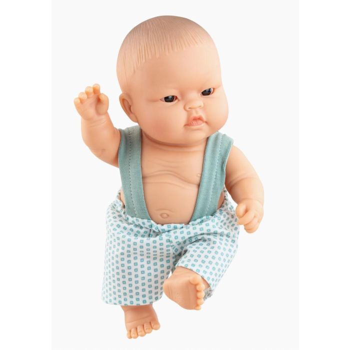 Paola Reina pop puppegie Aziatische jongen 21cm