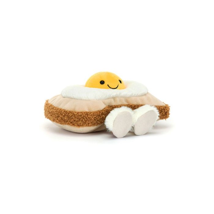 Jellycat knuffel Ei op Brood16cm (Amuseables Egglantine Egg on Toast) Jellycat knuffel Ei op Brood16cm (Amuseables Egglantine Egg on Toast)
