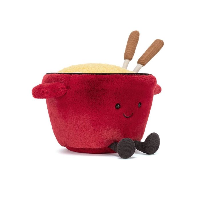 Jellycat knuffel Kaasfondue 20cm(Amuseables Cheese Fondue) Jellycat knuffel Kaasfondue 20cm(Amuseables Cheese Fondue)