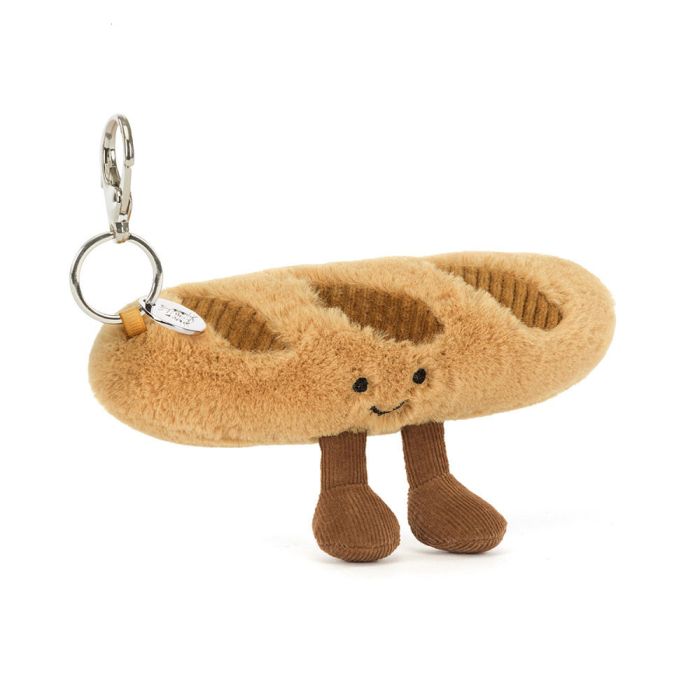 Jellycat Stokbrood tashanger 15cm(Amuseables Baguette Bag Charm) Jellycat Stokbrood tashanger 15cm(Amuseables Baguette Bag Charm)