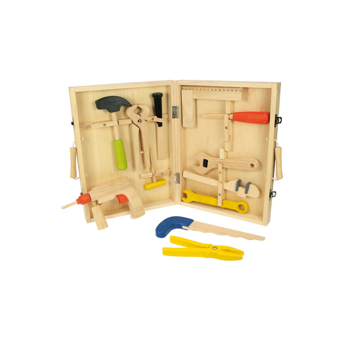 €32,95 Bigjigs gereedschapskist  gereedschapskoffer