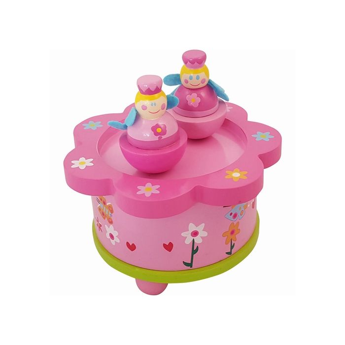 €16.49 Muziekdoos hout prinses houten muziekdoosje prinsessen roze groen