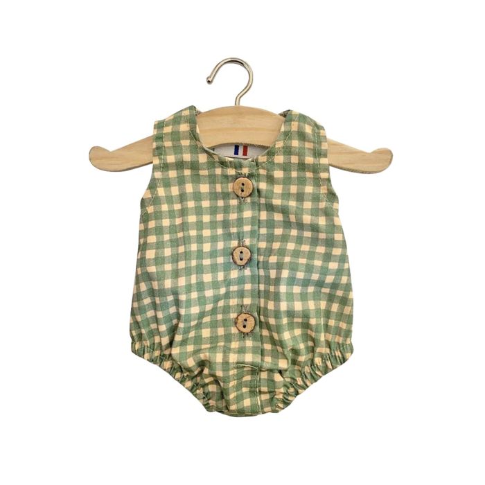 €21,89 Minikane romper Sasha Vichy Vert voor gordi 34cm €21,89 Minikane romper Sasha Vichy Vert voor gordi 34cm