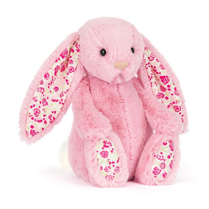 Jellycat knuffel konijn 31cm ( Blushkin Blossom Luxe Bunny Original)
