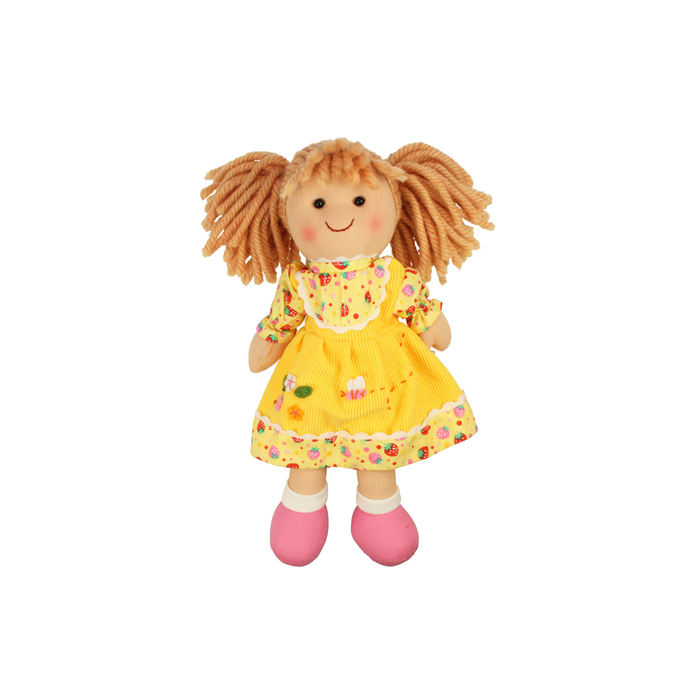 €12.99 Bigjigs stoffen pop Daisy 28 cm popje stof lappen doll €12.99 Bigjigs stoffen pop Daisy 28 cm popje stof lappen doll