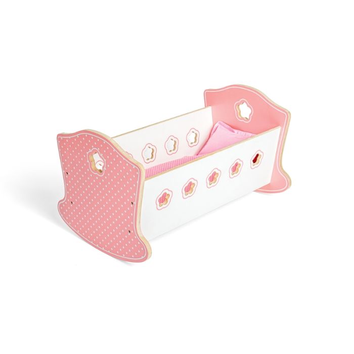 Bigjigs houten poppenbed ledikant bed wieg pop Bigjigs houten poppenbed ledikant bed wieg pop