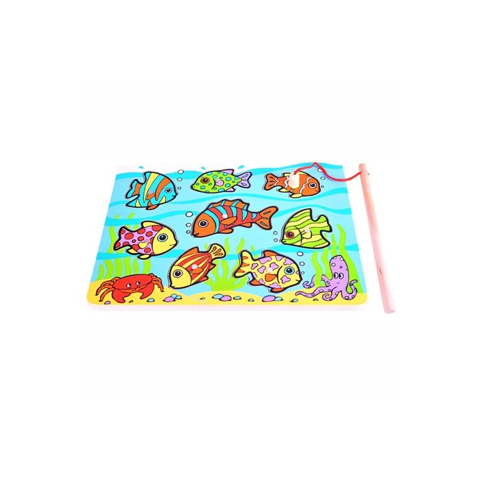 €7,49 Houten puzzel van Bigjigs visspel hout met magneten en hengel €7,49 Houten puzzel van Bigjigs visspel hout met magneten en hengel