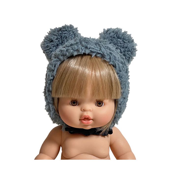 €16,49 Minikane muts met oren antraciet grijs voor gordi pop 34cm paola reina €16,49 Minikane muts met oren antraciet grijs voor gordi pop 34cm paola reina