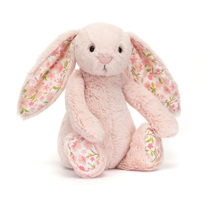 Jellycat knuffel Konijn 18cm (Blossom Blush Bunny Cherry Little)