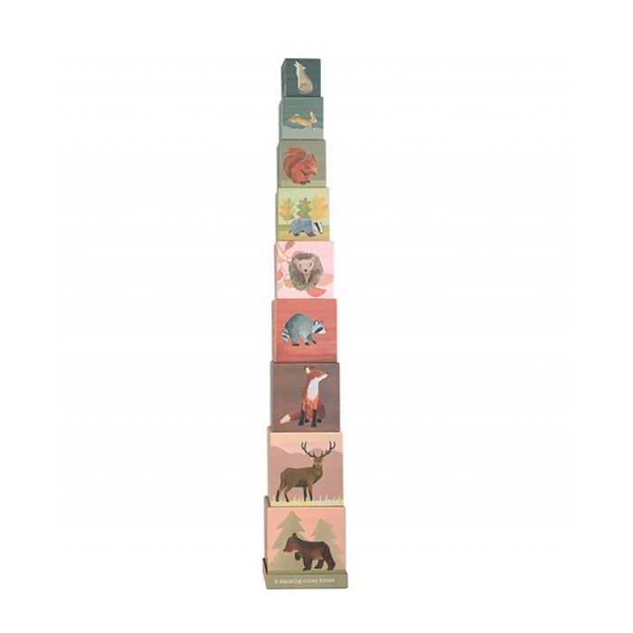 Egmont Toys Stapelkubus bosdieren Egmont Toys Stapelkubus bosdieren