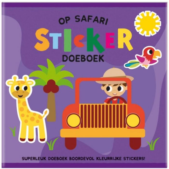 Imagebooks Creatief Sticker doeboek: Op safari Imagebooks Creatief Sticker doeboek: Op safari