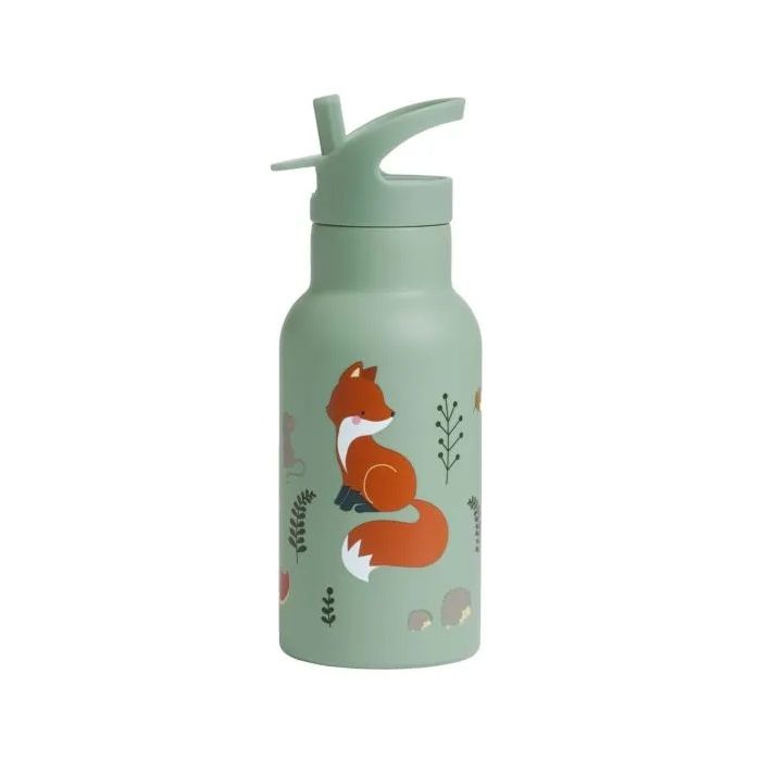 A Little Lovely Company RVS Drinkfles Bosvriendjes A Little Lovely Company RVS Drinkfles Bosvriendjes