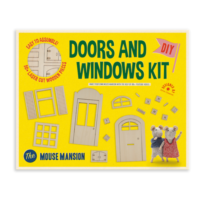 €14,95 Het Muizenhuis meubelkit deuren en ramen 6+ windows and doors kit €14,95 Het Muizenhuis meubelkit deuren en ramen 6+ windows and doors kit