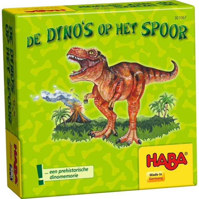 Haba spel: De Dino's op het Spoor memory 5+ memorie Haba spel: De Dino's op het Spoor memory 5+ memorie