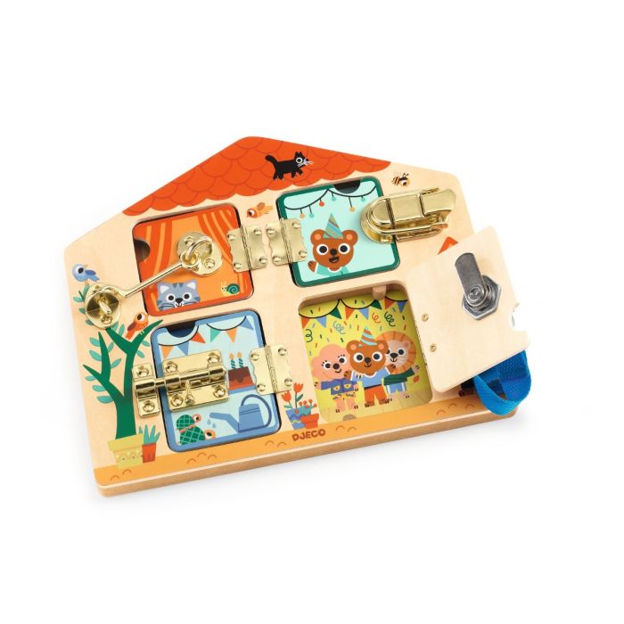 Djeco Sloten Puzzel Cabanalock Djeco Sloten Puzzel Cabanalock