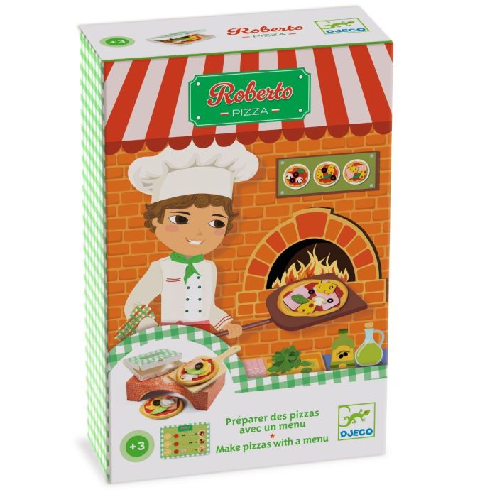 Djeco Roberto Pizza Speelset Djeco Roberto Pizza Speelset